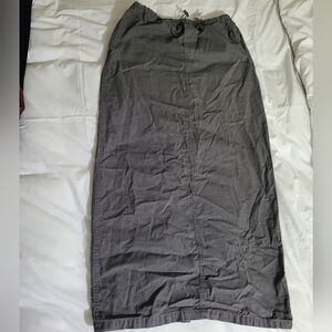 Zara Gray Maxi Skirt